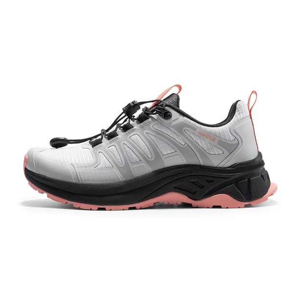 Women's Non-Slip Lightweight Hiking Shoes - GREY PINK - 5